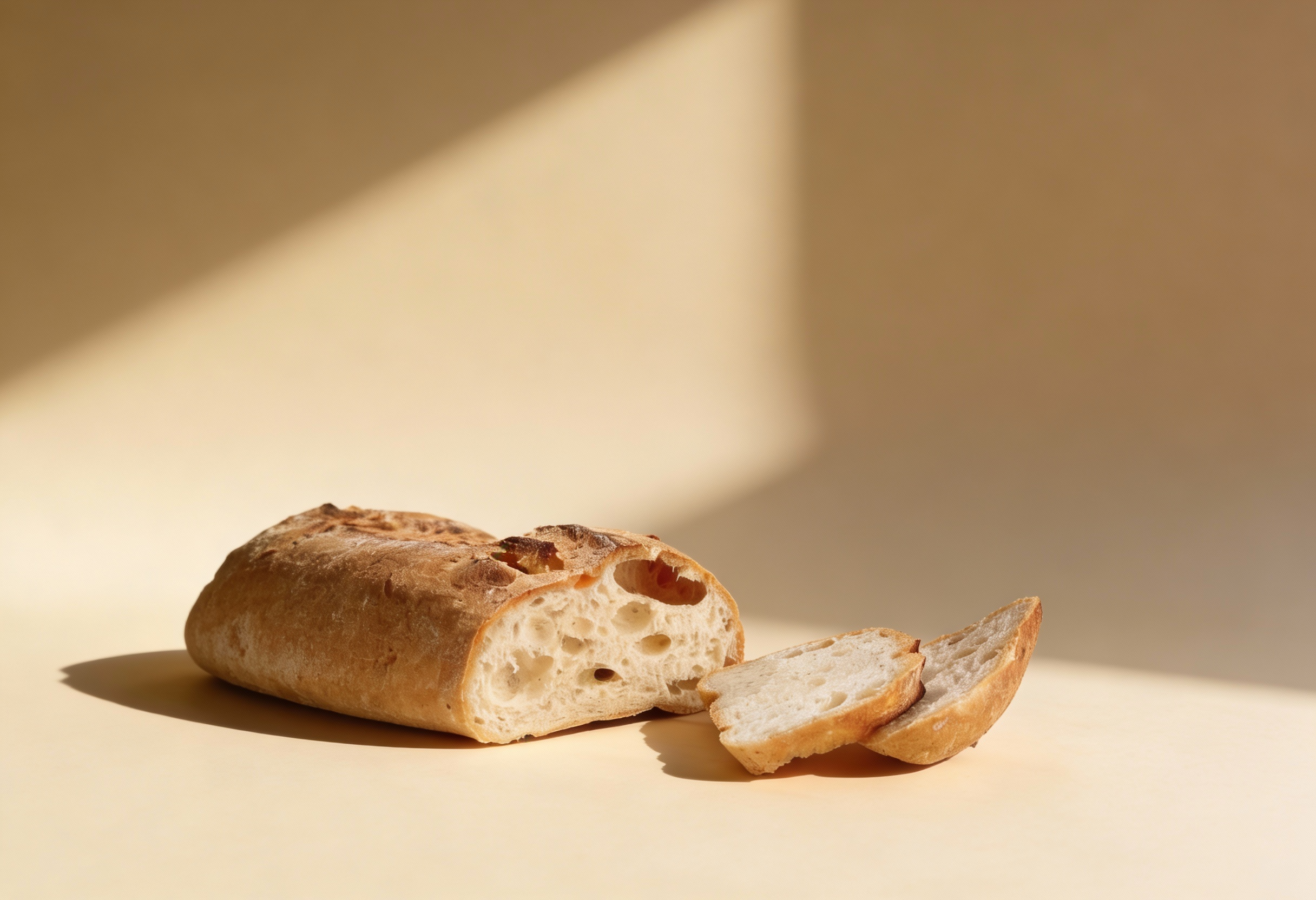Glutenfreies Ciabatta Brot, laktosefrei, milchfrei – Rezept aus dem Maisterei Magazin (KI-bearbeitet)
