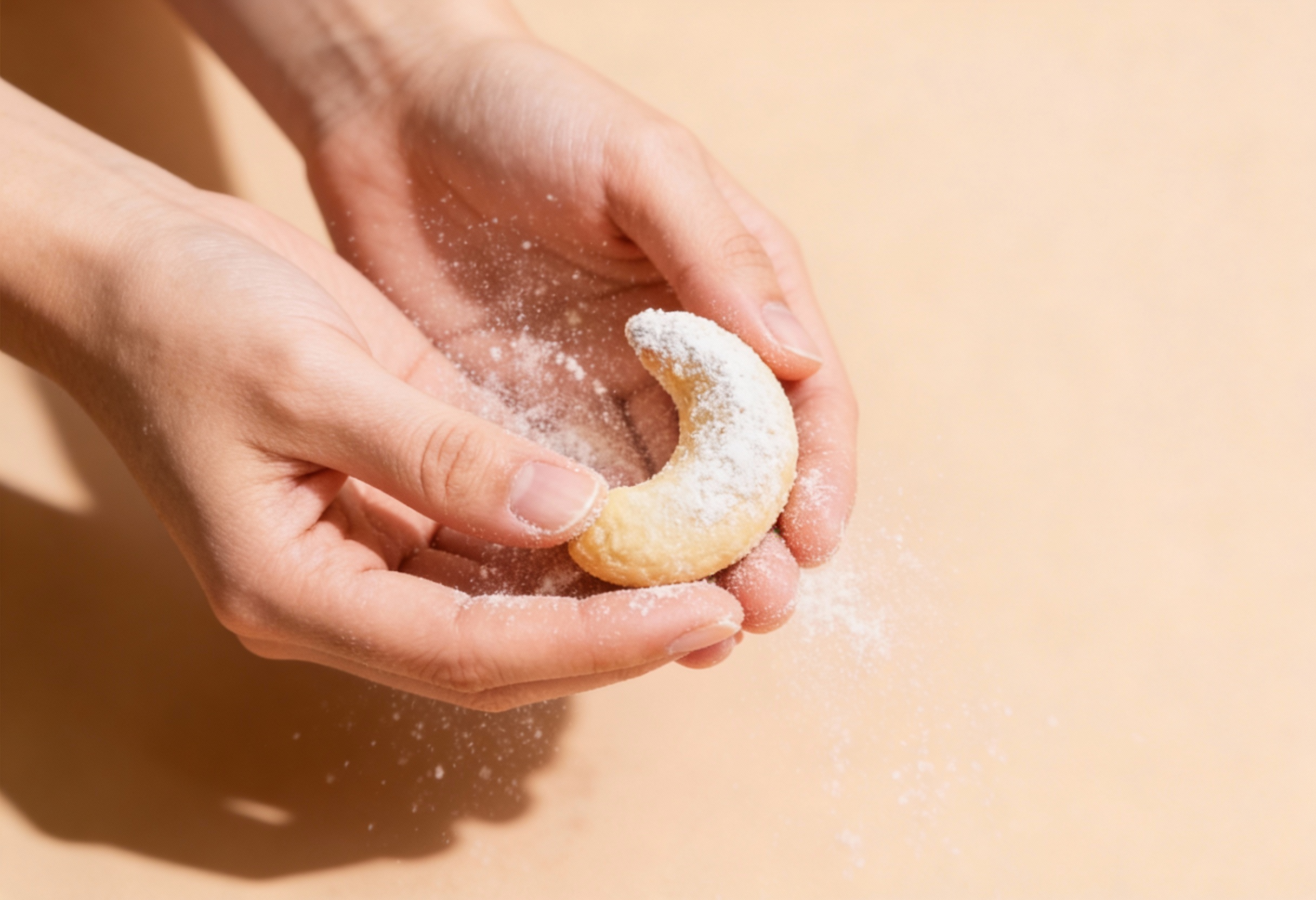 Glutenfreies Vanillekipferl (Weihnachtsplätzchen), laktosefrei nach Wahl, hefefrei – Rezept aus dem Maisterei Magazin (KI-bearbeitet)