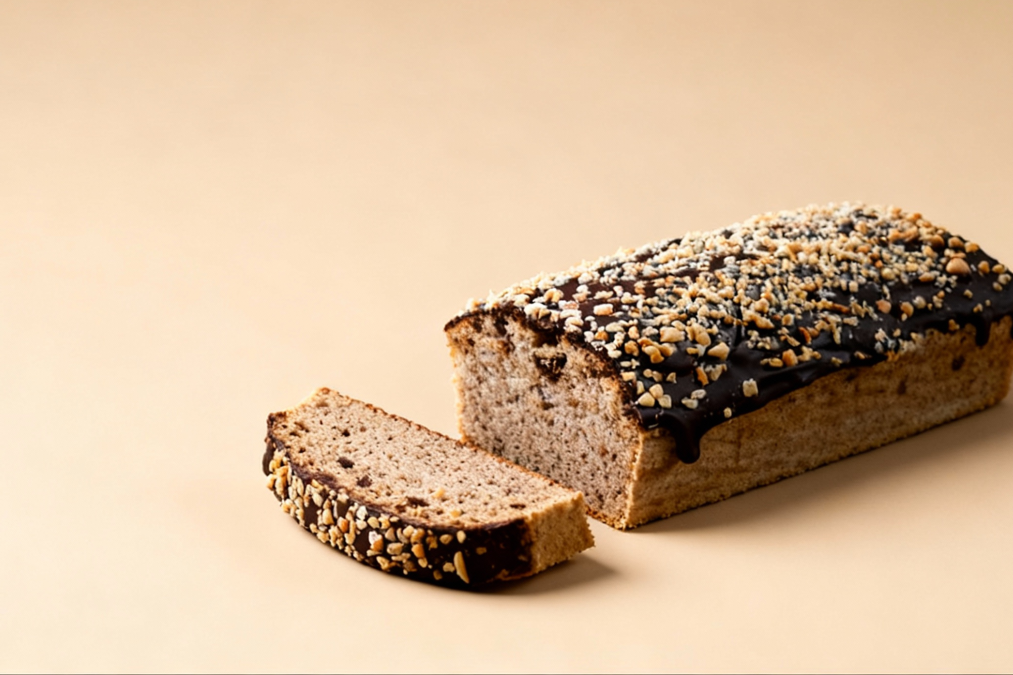 Glutenfreier veganer Nusskuchen, laktosefrei, milchfrei – Rezept aus dem Maisterei Magazin (KI-bearbeitet)