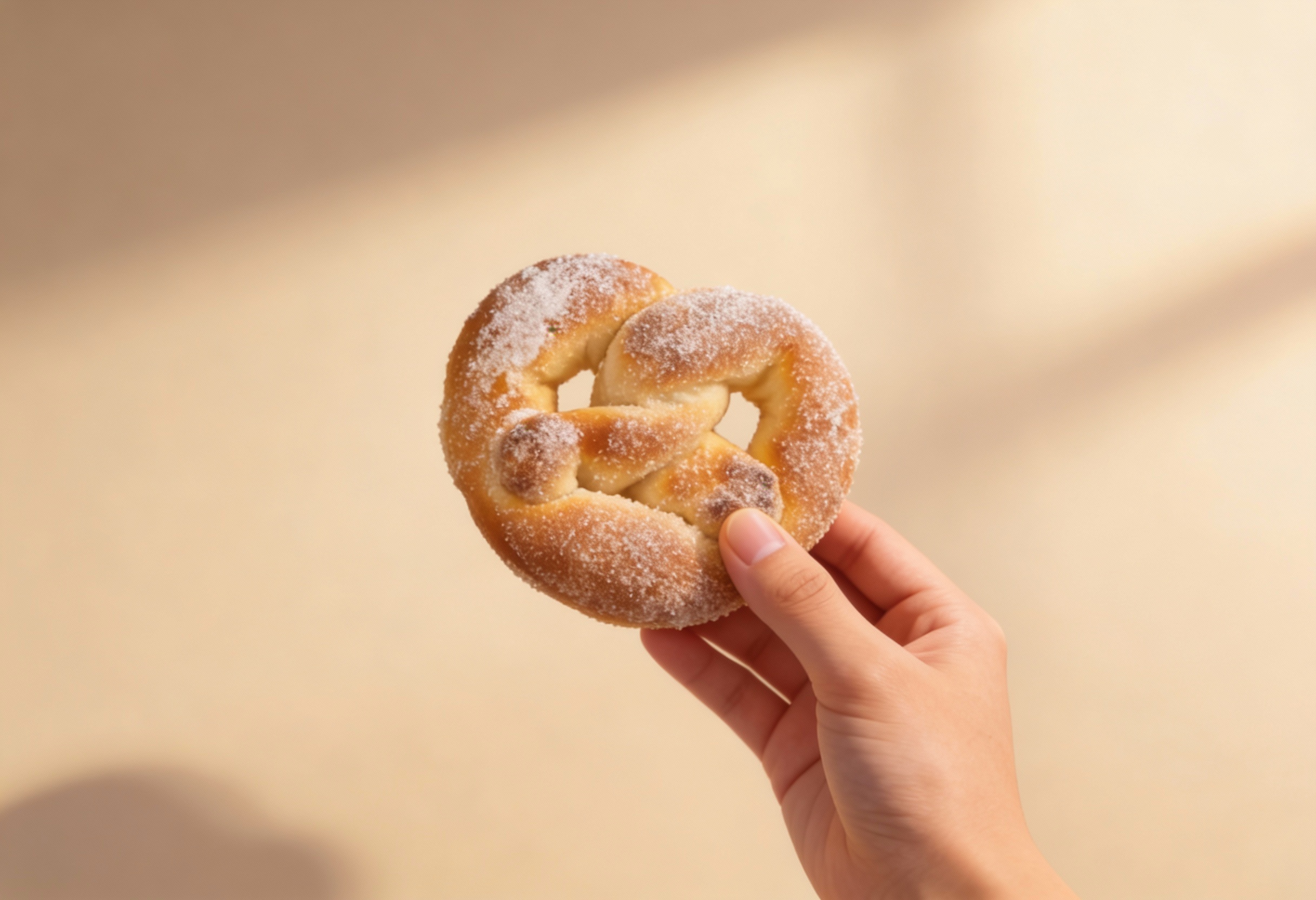 Glutenfreie Martinsbrezeln I Zuckerbrezeln – Rezept aus dem Maisterei Magazin (KI-bearbeitet)