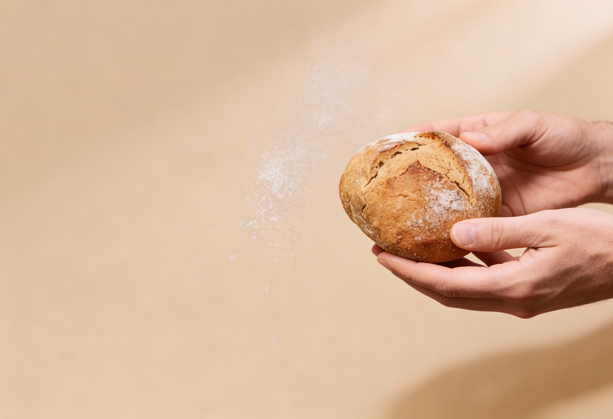 Glutenfreie Wasserbrötchen, laktosefrei, milchfrei – Rezept aus dem Maisterei Magazin (KI-bearbeitet)