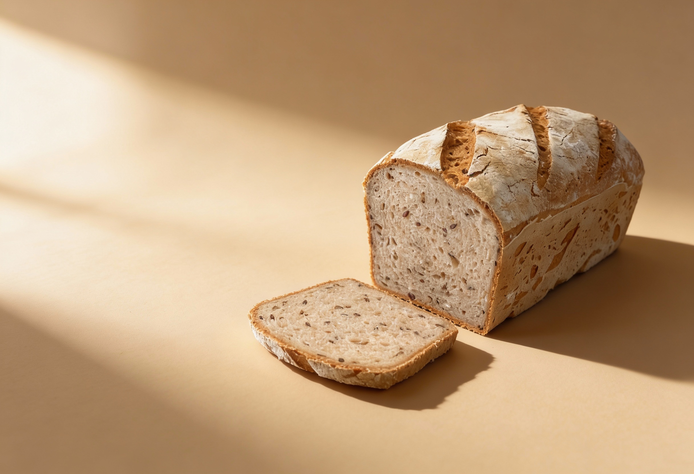 Glutenfreies Joghurtbrot im Kasten, laktosefrei, vegan nach Wahl – Rezept aus dem Maisterei Magazin (KI-bearbeitet)