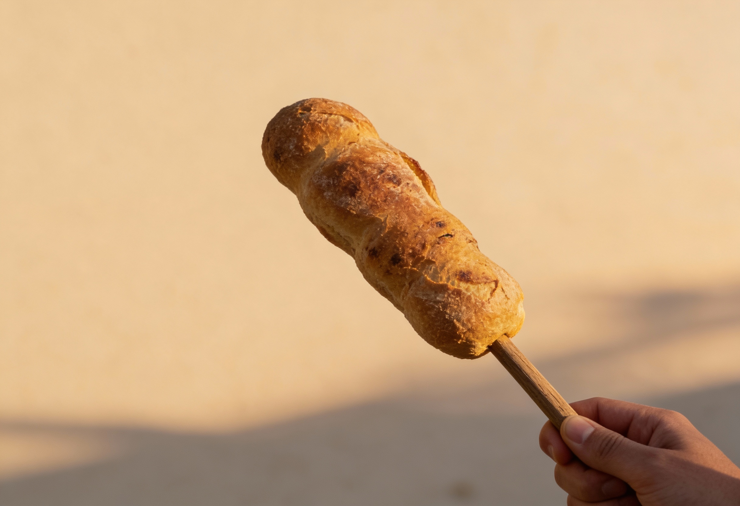 Glutenfreies Stockbrot, laktosefrei, vegan – Rezept aus dem Maisterei Magazin (KI-bearbeitet)
